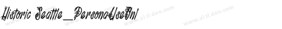 Historic Seattle_PersonaUseOnly字体转换